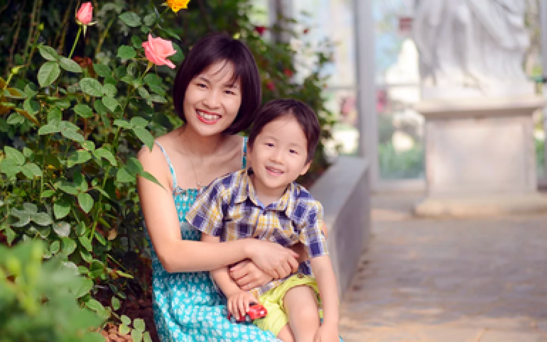 Con là động lực để mẹ cố gắng mỗi ngày